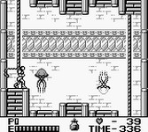 une photo d'Ã©cran de Castlevania 2 - Belmont s Revenge sur Nintendo Game Boy